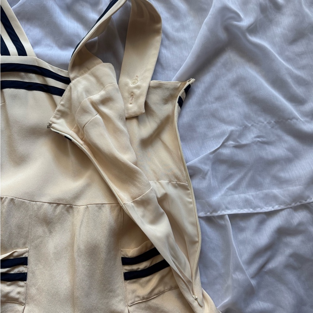 Betsey Johnson Vintage Silk Sailor Romper - Picture 7 of 9